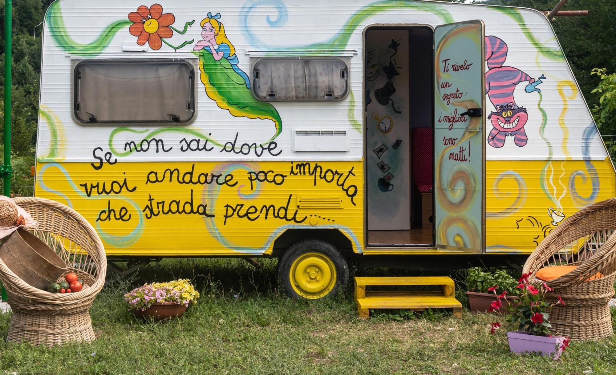 Antica Dimora - Glamping Fiordaliso 호텔 사르나노 외부 사진